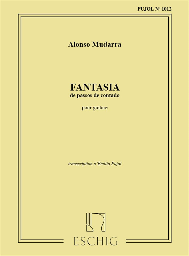 Fantasia De Passos De Contado, Pour Guitare